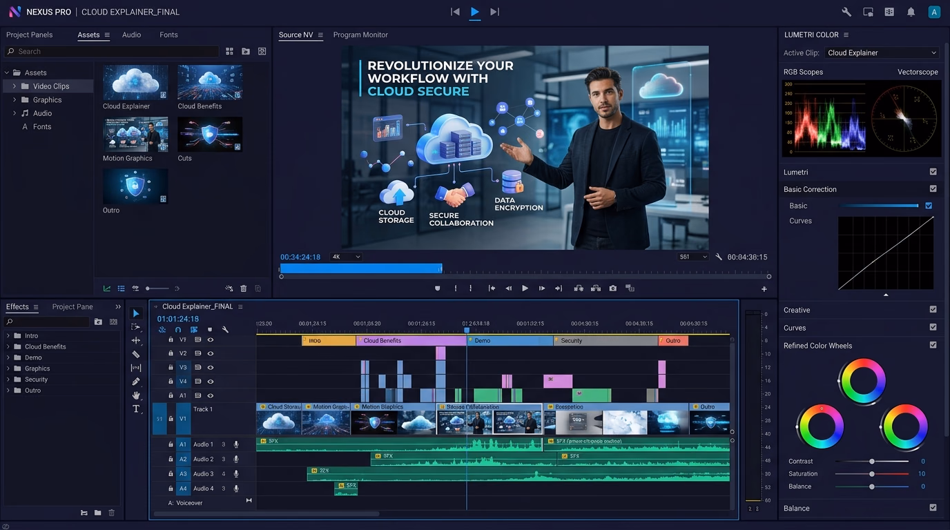 Stellar Cloud Explainer Reel
