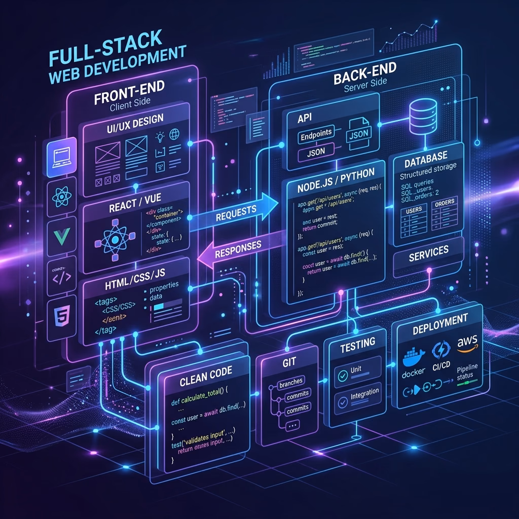 Full-Stack Custom Web Development Services